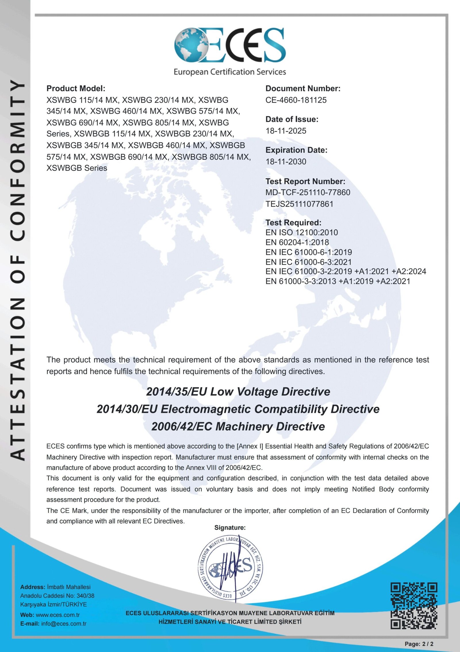 European Certification Services