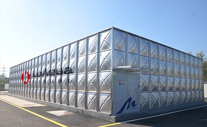 municipal drinking water storage