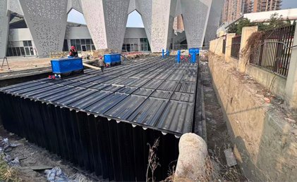 stadium project water tank