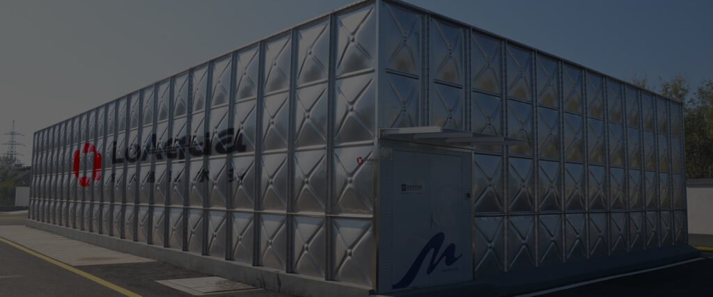 x hot dip galvanized water tank