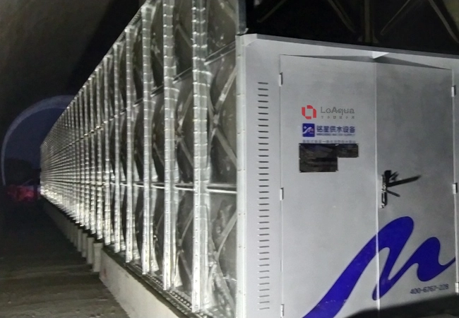 composite stainless steel water tank case tunnel