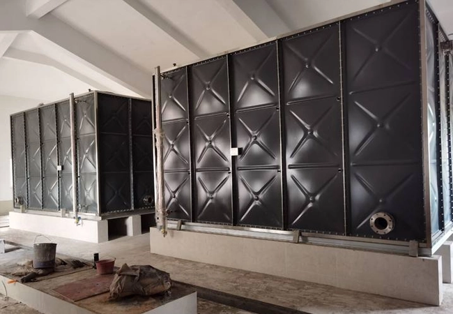 composite stainless steel water tank case apartment