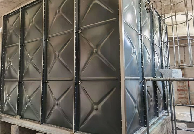 composite stainless steel water tank case domestic