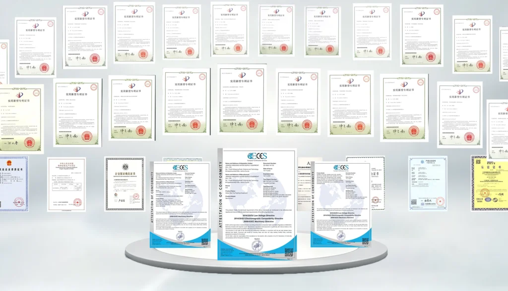 Leaqua qualifications,patents and Certificates