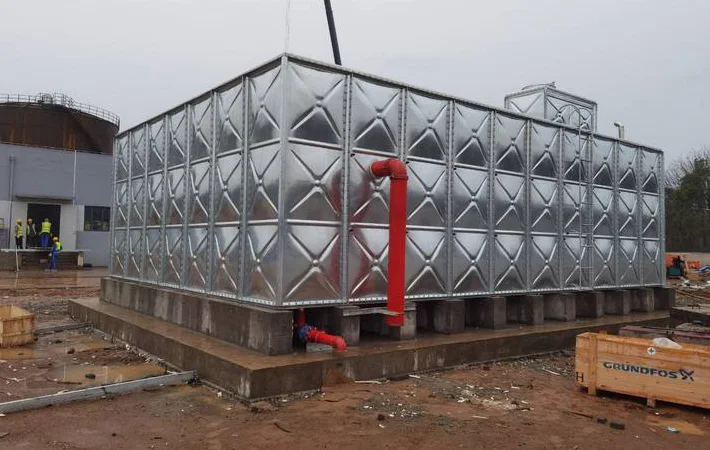 Bolt-Assembled Modular Stainless Steel Water Tanks