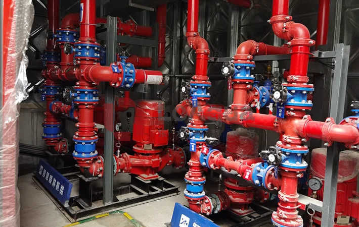 Composite Stainless Steel Water Tank-Pump System