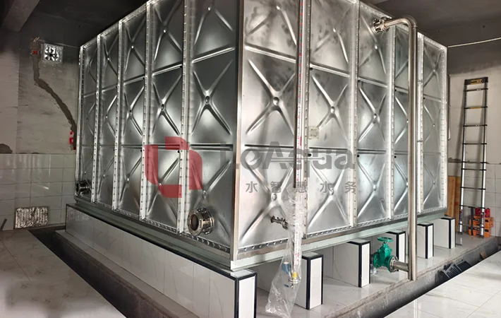 Indoor Stainless Steel Water Tank