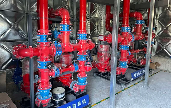 Stainless Steel Water Tank-Pump System