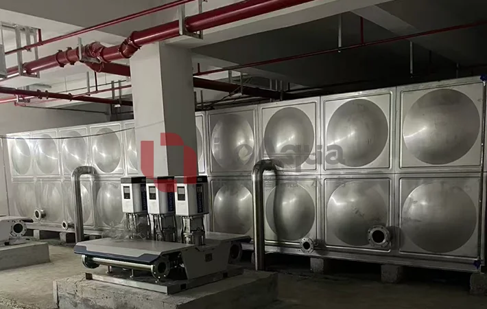 Welded Stainless Steel Water Tanks for Custom Applications
