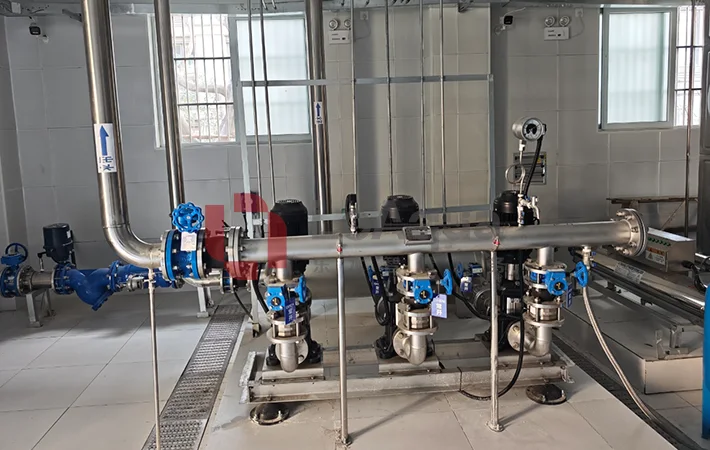 Welded Water Tank-Water Pump System