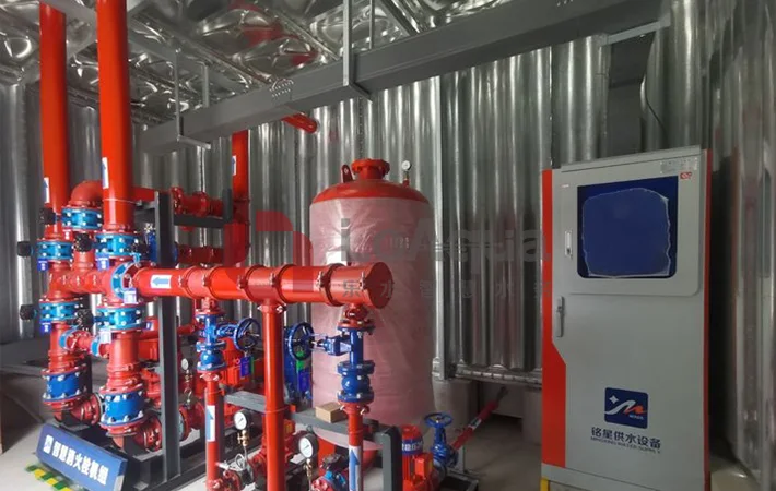 bolted stainless steel water tank -Pump Station
