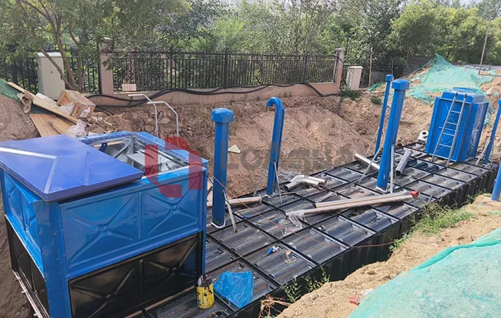 Double-sided Rib-Reinforced Water Tank