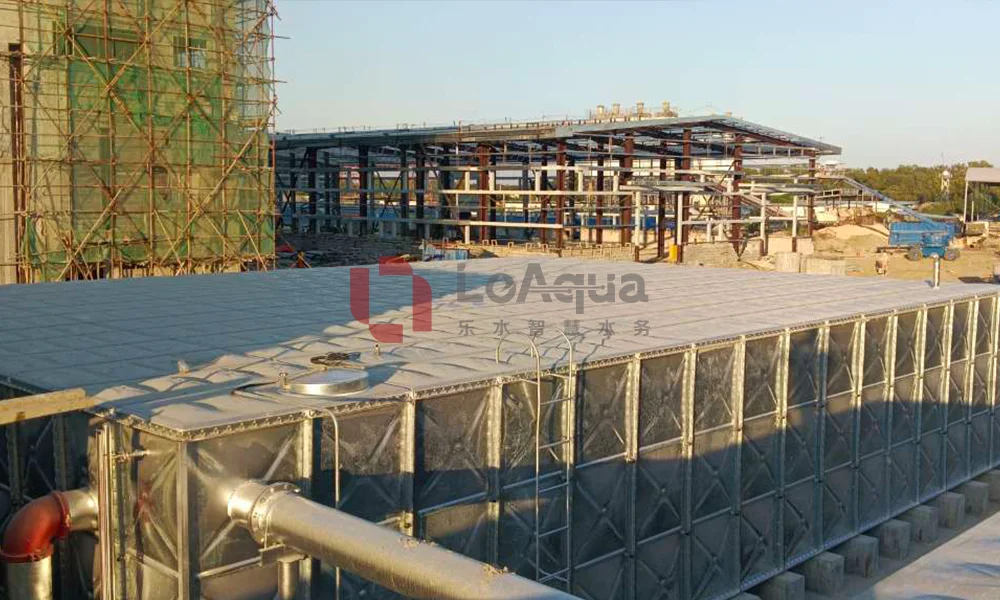 Smart Fire Pump Station-water tank for Yangon Shipyard