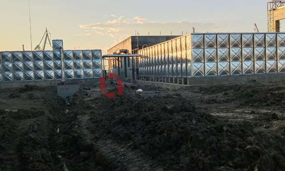 Smart Fire Pump Station-water tank  for Yangon Shipyard