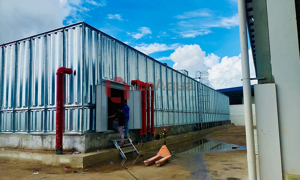Integrated fire pump station for CLOU Energy Storage in Batam, Indonesia