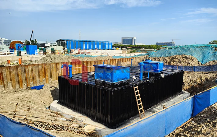 Integrated Pump Station-Underground Water Tank