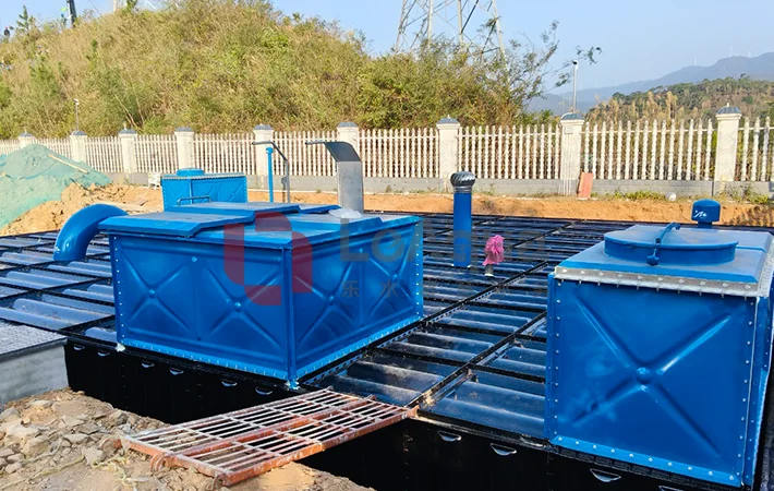 Underground Fire water tank