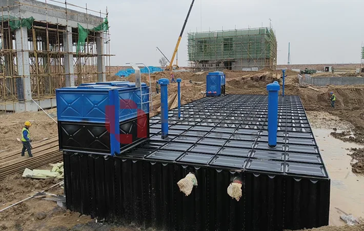 underground stainless steel water tank