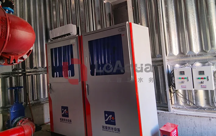 hospital water tank pump system