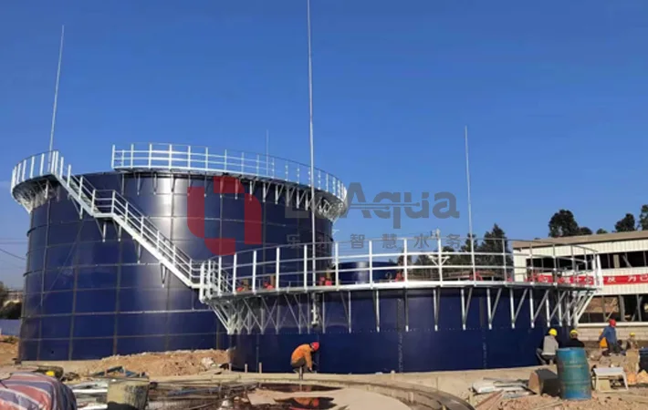wastewater storage tank