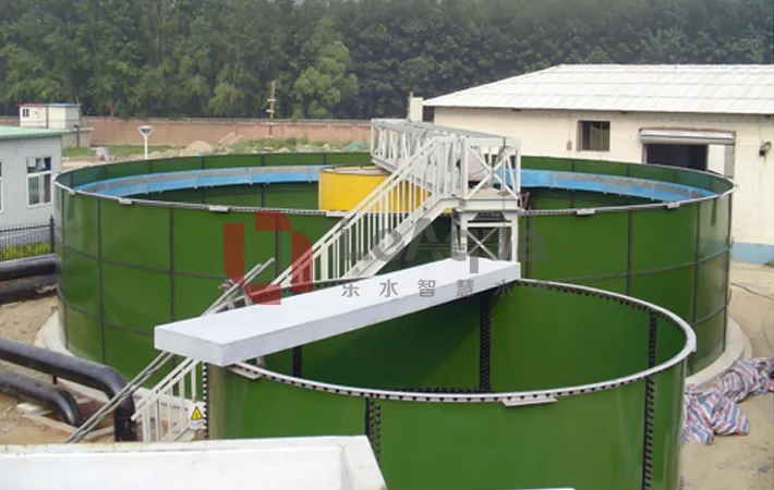 wastewater storage tanks